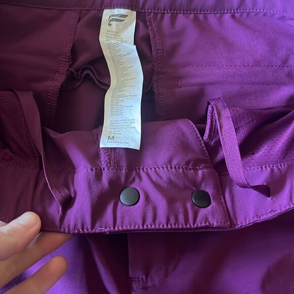 EUC WOMENS MEDIUM FABLETICS CASUAL SLACKS PANTS - Picture 3 of 8